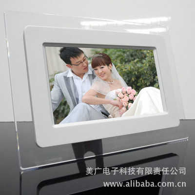【廠家直銷7寸數碼相框 (結婚禮品) 數碼相冊 廣告機 電子相框】價格,廠家,圖片,數碼相框,百美優電子科技有限責任公司-