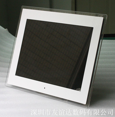 工廠特價17寸亞克力黑色電子數碼相框批發 高品質禮品之選